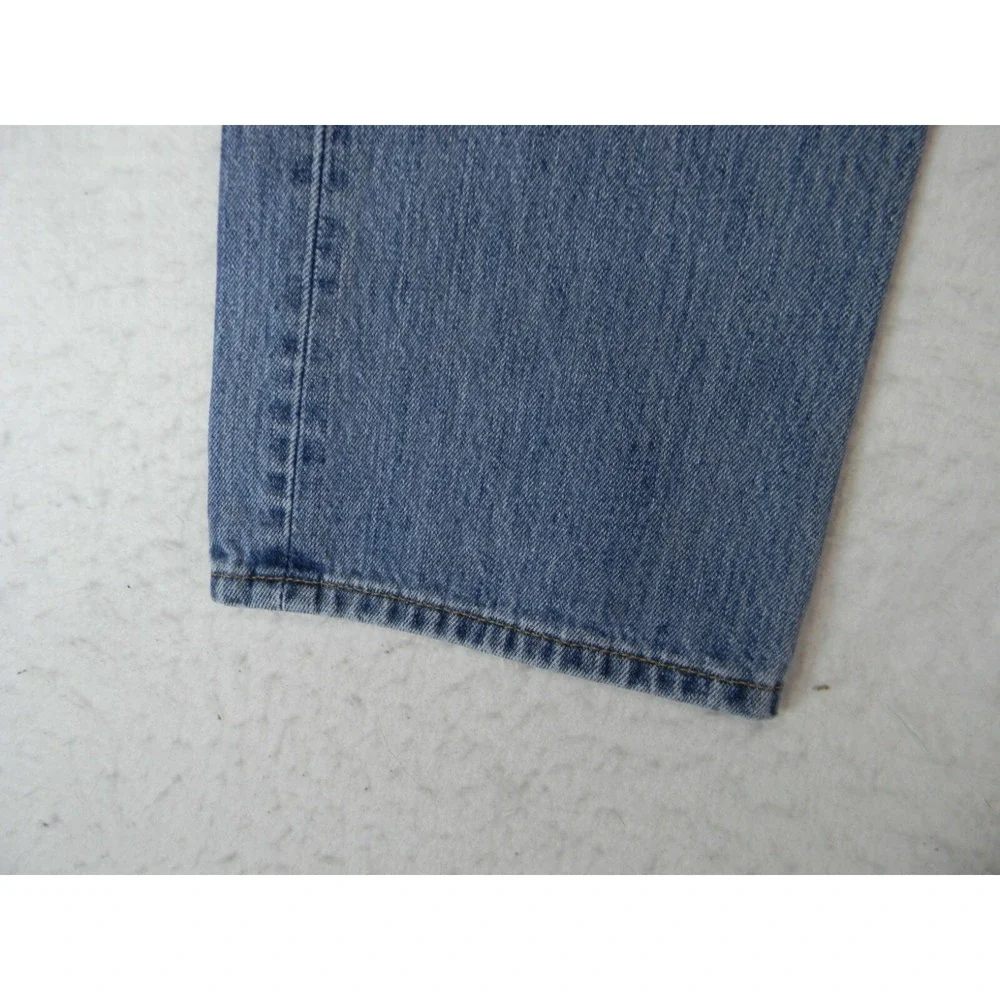 Levi's 501 jeans Men's 34 x 32 regular fit straight Button Fly blue denim pants